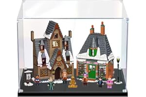 VAVAVIA 1 pièce 40x20x30cm Vitrine en Acrylique Transparente Anti - poussière 3mm, Grande Boîte de présentatio pour Lego 10298 41713 75953 76273 76388 80112 Modell