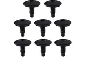 LCYEN 8PCS Car Roof Blanking Hex Bolts WHT006148, Compatible with Amarok, T5, T6, A4, S4, A5, S5, Q5, Vauxhall Vivaro, Renault Trafic, M6x15mm Metal Screws for External Roof Panel