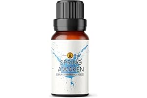 AROMA ENERGY Spring Time Awaken Fragrance Oil 100ml - for Aromatherapy Wax Melt, Reed Diffuser, Candle Making, Home Made Soap, Bath Bomb, Potpourri, Slime, Oil Burner