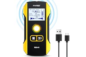 NUZEKY Trovatore di cavi 6 in 1 – Rilevatore di cavi Stud Finder Rilevatore di cavi con display LCD e indicazione vocale per tensione AC, metallo, legno