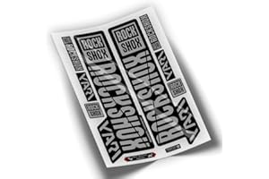 PEGATINEA Pegatinas Horquilla ROCKSHOX Yari 2018 Plata WP61