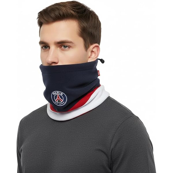 Cache-cou Officiel Paris Saint-Germain (PSG) – Polaire Ajustable Pour Adulte – Collection Licenciée