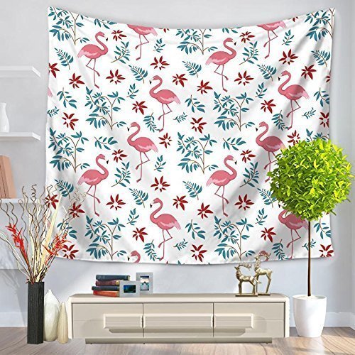 Treasure-house New Funky Design Printed Beach Towel Flamingo - 150*130 cm