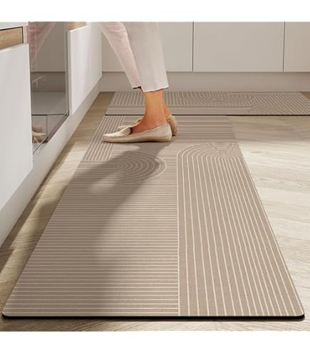 Tapis De Cuisine Antidérapant Tapis De Bain Absorbant Tapis Pour Devant Evier Chambre Salon Salle De Bain 4060cm12040cm 92887496