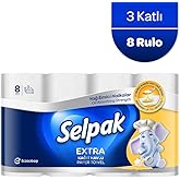 Selpak Extra Paper Towel Oil Absorber 8-pack