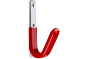 OrgaTech Lot de 10 crochets universels plats caoutchoutés 83 x 35 mm