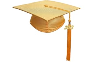 Newrara Shiny Kindergarten and Preschool Graduation Cap for Kids with Tassel