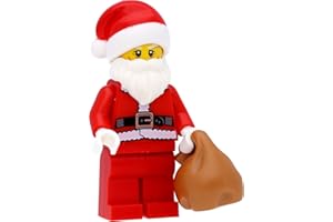 LEGO Minifigurine Santa Claus (2016) / Père Noël avec accessoires