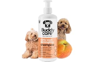 Buddycare lockigt päls tovning schampo | djuprengörande schampo för hundar
