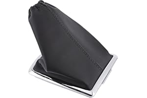 TBEST Schaltsack Focus Mk2,Schaltsack Focus Mk2,Schalthebelmanschette Cmax,Schaltmanschette C Max,Focus Mk2 Schaltsack,Auto Schaltknauf Staubschutz Abdeckung,Car Gear Shift Stick Gamasche Boot Pu Leder Sta