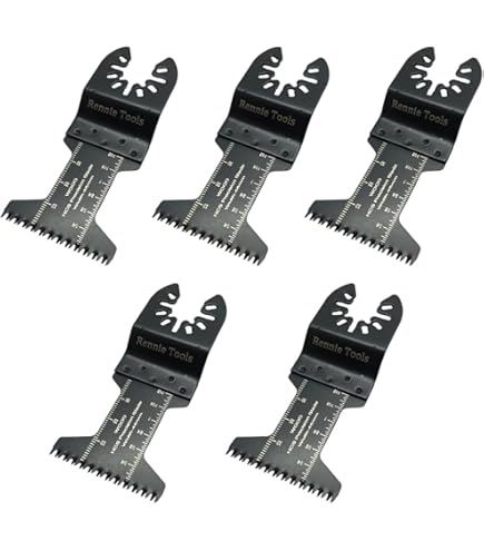 10 Pack 45 Wide Oscillating Ulti Tool Blades Wood Saw Blades Set - View #6