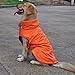 Produktbild Sharplace Wasserdicht Hundemantel Regenjacke Regenmantel Winterjacke Hundebekleidung Hundejacke Winter Warm Wintermantel Hundemantel für kleine mittlere große Hunde - Orange, XXXL