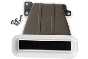 STRAUTOS Short Ram Air Intake Compatible With 2012-2018 Ford Focus MK3 ST RS Performance Accessories, Cold Air Intake Kit Snorkel，White Big Mouth（Screws are Provied)