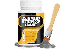 WEILAOK Vattenläckande tätningsmedel, 200 g vattentätt flytande gummi, elastisk vattentät och solstrålbeständig lämplig för t