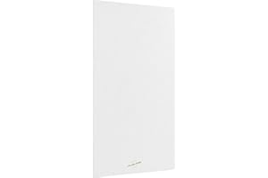 AudioSilk Panneau Acoustique, Large, 116 x 58cm, Blanc Pur
