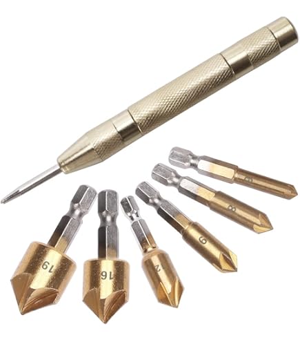 Punta Trapano Metallo Presch Set Punte Trapano Metallo HSS In