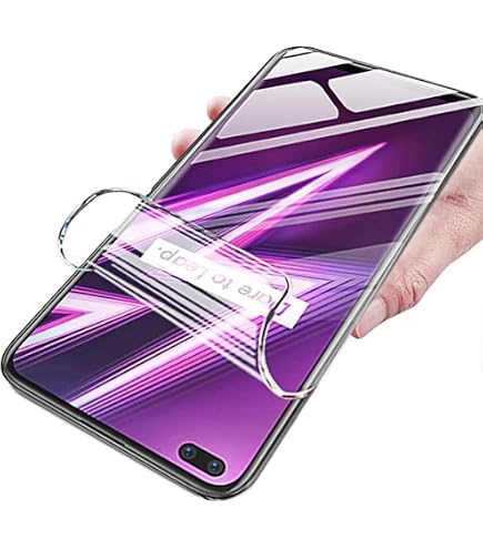 J&D Compatibile per Realme 7 Pellicola Protettiva, 4 Confezioni Vetro Temperato Non Piena Copertura HD Chiaro Vetro Protezione Schermo per Realme 7