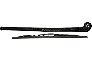 Fesjoy Bras d'essuie-glace arrière,Remplacement du bras et du balai d'essuie-glace arrière pour Audi A3 8P 2003-2008