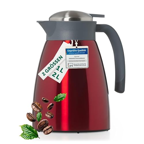 Blumtal Thermoskanne 1 l, Quick-Tip-Verschluss