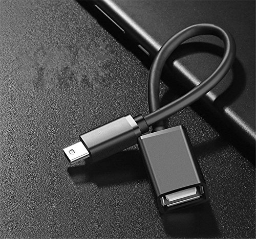Yuchen Mini c  ble USB OTG pour appareils photo num  riques       USB A femelle vers mini USB B 5  broches m  le c  ble adaptateur