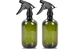 Calvalor Rengöring vattensprejflaska växter trädgård, vattenspruta sprejflaska hår 2 st 500 ml sprayflaska, vattenspray, växtspruta, vattensprej, vattensprayflaska