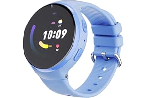 PTHTECHUS Montre Connectée Enfant GPS, Montre Telephone Enfant 4G avec Appel Téléphonique, WiFi, Appel Vidéo, SOS, Chat, Montre Intelligente à écran Tactile HD pour Garçons et Filles de 5 à 15 Ans