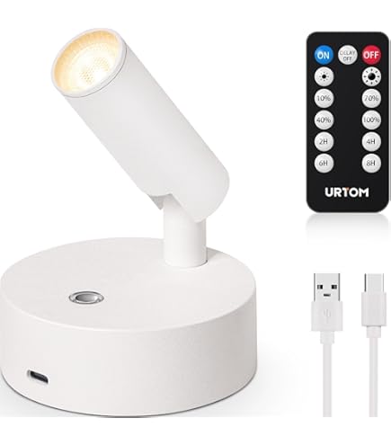 Northpoint Rail D'éclairage LED à Piles - 23 Cm - Spot Avec