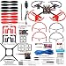 Produktbild SunFounder 6D-Box MWC Multiwii Drone Quadcopter DIY Starter Kit for Arduino 6-Axis Gyro Compatible with Any Receivers of 4 - 7 Channels PPM PWM (No transmitter control)