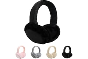 TSLBW Orejeras de Invierno Orejeras de Peluche para Mujeres Hombres Niñas Cubre Orejas de Terciopelo Suave Orejas de Invierno Calentadores de Oídos para Niños Protección contra el Viento
