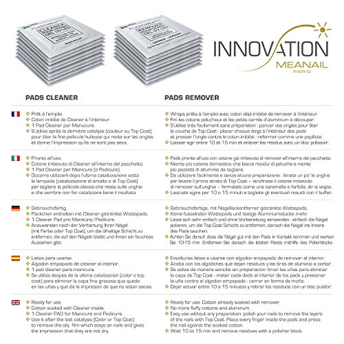 ☆ MEANAIL PARIS – DELUXE Nagelstudio-Set ☆ Für professionelle semipermanente Maniküre & Pediküre 100% DIY zuhause – Komplettset mit 30-teiligem Zubehör – UV Nageltrockner 36W für sämtliche GELE & GEL-LACKE – French Manicure, Farblack & Nail Art (Strasssteine und Sticker) - 3