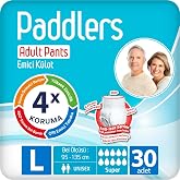 Paddlers Adult Patient Absorbent Panty Cloth Large 30 Pieces