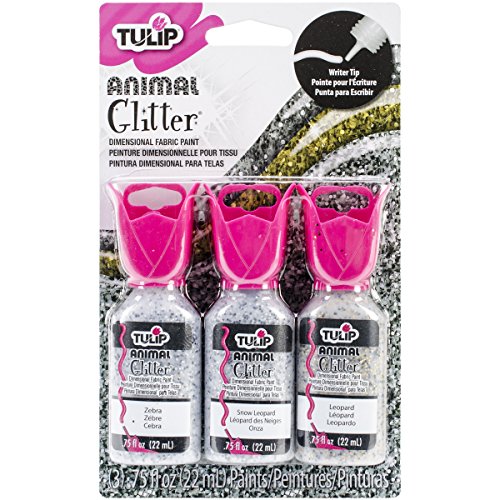 Tulip32441 3D Animal Glitter (Pack of 3)
