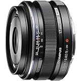 Olympus M.Zuiko Digital 17mm F1.8 Lens, for Micro Four Thirds Cameras (Black)