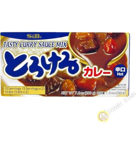 3x92g S&B GOLDEN CURRY MIX - Japanese Curry Mix - vegetarian no