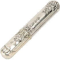 Étui à Aiguilles Vintage En Métal - Porte-Aiguille Portable Pour Couture - Design Rétro Zinc