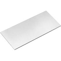 5 Barres Aluminium 6061 3x15x500mm - Plaque Plate Solide - Pour Bricolage, Usinage, Découpe