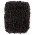 KAMA 100% Human Hair Curly Crochet Human Hair, Afro Curly Hair Bulk For Dreadlock Extensions, Repair Locs,Twist Braiding,Natural black can be bleached and dyed,crochet hair extensions 30g
