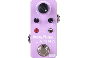 FLAMMA FC15 Analog Flanger Pedal Guitar Effects Pedal True Bypass Mini Portable Durable Metal Shell