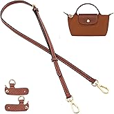 jiesinlov Deri &Ccedil;anta Askısı Yedek &Ccedil;apraz G&ouml;vde Ayarlanabilir Omuz Askıları LONGCHAMP Le Pliage Mini Kılıfı i&ccedil;in Uygun (Kahver