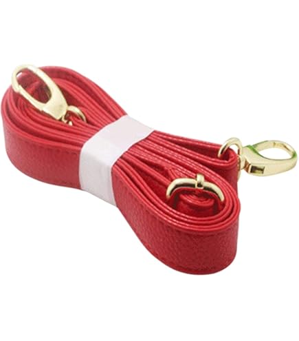Navaris bruine tassenriem verstelbaar - Gouden gespen - Schouderband voor tas - Bag strap - 75 tot 138 cm lang - Vervangende riem - Bruin