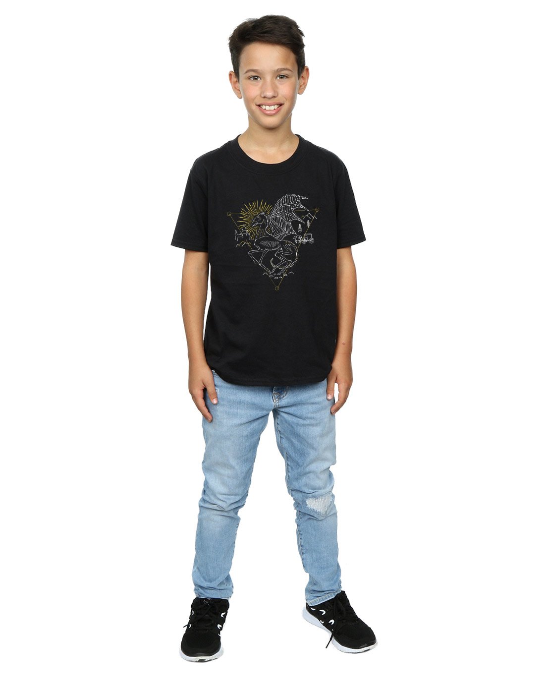 Harry-Potter-Jungen-Thestral-Line-Art-T-Shirt