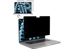 MoSuul Filtro Privacy Magnetico per MacBook Air 13 Pollici, Anti Luce Blu Antiriflesso, Rimovibile Schermo Anti-spia-filtro Schermo Privacy per Mac 13.6