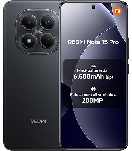 XIAOMI Redmi Note 14 Pro+ 5G smartphone, 12GB RAM 512G, schermo