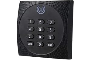 WG26 RFID-kortläsare, IP65 vattentät ID-lösenord knappsats dörringångssystem med LED-indikatorljusdesign, för säkerhetsåtkoms