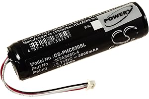 AKKU-NET Powery Batterie pour Babyphone Philips Avent SCD630/37, 3,7V, Li-ION [ Batterie pour Babyphone ]