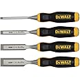 DEWALT DWHT16063 Short Blade Wood Chisel 4piece Set