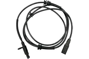 Amrxuts 9642688280 1400968980 Roue arrière gauche ou droite ABS Capteur de vitesse de roue compatible avec Citr-oen C6 C8 Convient pour Fiat Ulysse pour Lancia Phedra compatible avec Peugeot 407 807