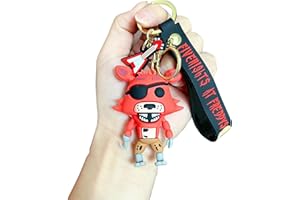 LIKAOR FNAF Q Version Doll portachiavi Cartoon Toy Gift Anime Figure Creative Bag Pendant decorazione carina