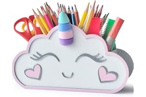 KAJAWIS organizer na kredki przybornik na biurko pojemnik na ołówki Unicorn Eko dla dzieci