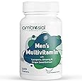 Ambrosial Men's Multivitamin with Lycopene, Ginseng & Grape Seed Extract That Supports Muscle Strength, Immunity, Energy and Endurance (Pack of 1-120 Tablets)